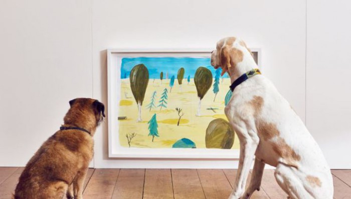 В Лондоне прошла выставка искусства для собак