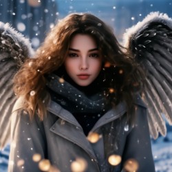 Снежный ангел любви