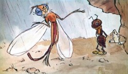 Бабочка и муравей (почти по Крылову)
