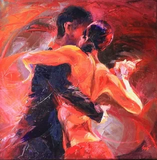 Танго страсти - Отклик на стихотворение автора Вик Тори 12  -Страсть