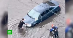 Без устали дожди и грозы