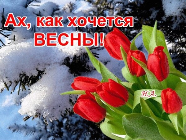Вот и ближе весна