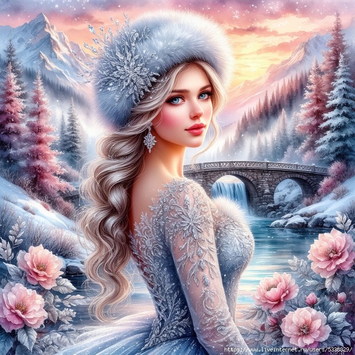 Зимняя красавица