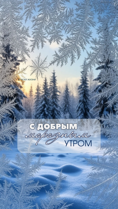 В лесу зимой