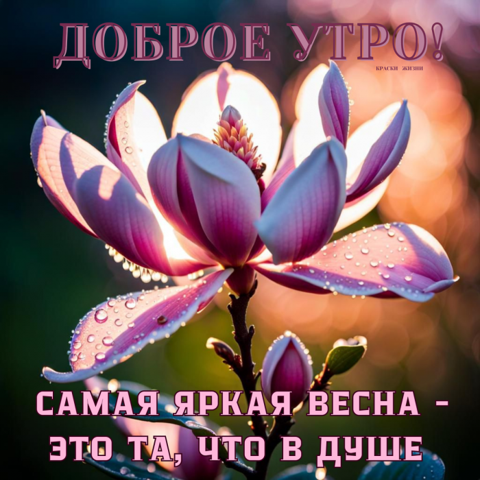 Утром весенним