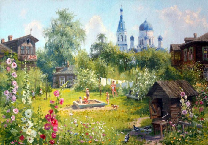 Хорошо в родной деревне
