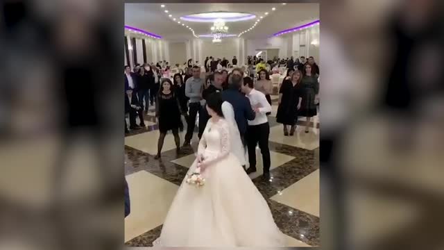 Кулачницы на дагестанской свадьбе