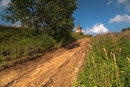 Деревенская дорога...