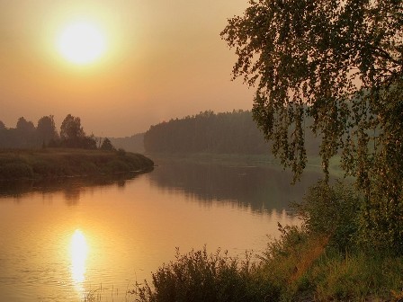 Притомилась ночь-старушка...