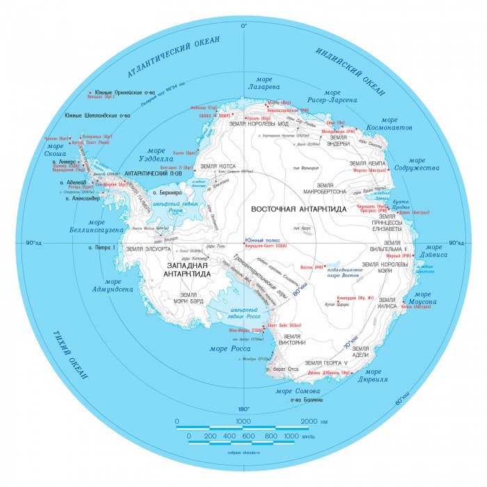 Территориальные претензии на Антарктиду
