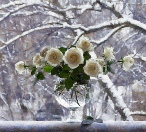 Снегопад (акростих)
