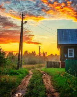 На закате нежнее краски...