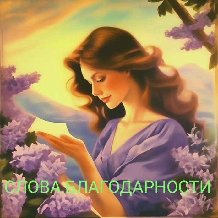 Слова благодарности