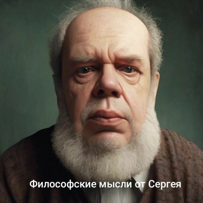 Философские мысли от Сергея