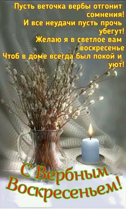 У иконы вербы веточка - песня