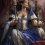 Сказка о королеве-воине и о её любви -3 часть