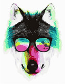 На аватарке серый волк ( конкурсное)