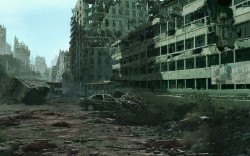 Разрушеный город