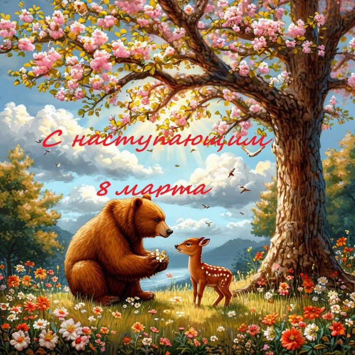Март радует