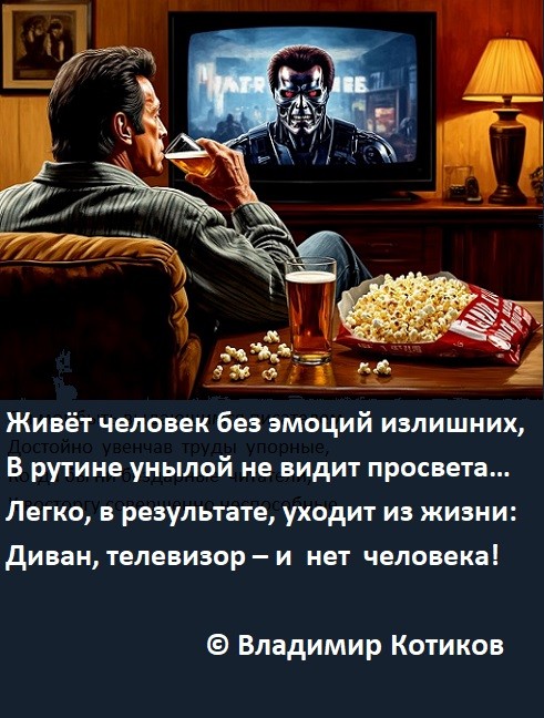 В рутине замшелой