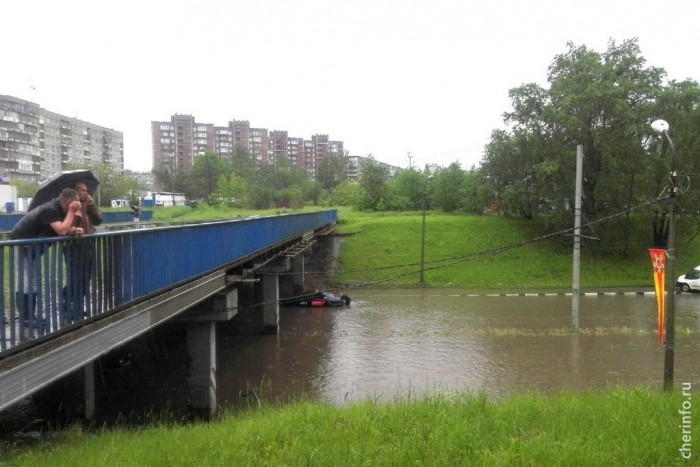 В Череповце опять идут дожди