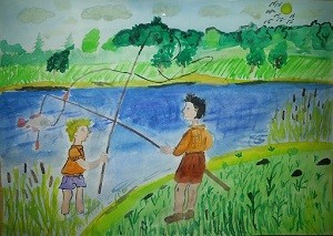 Рыбалка из детства...