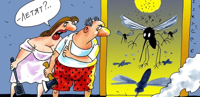 Писк комариный и жужжанье мух