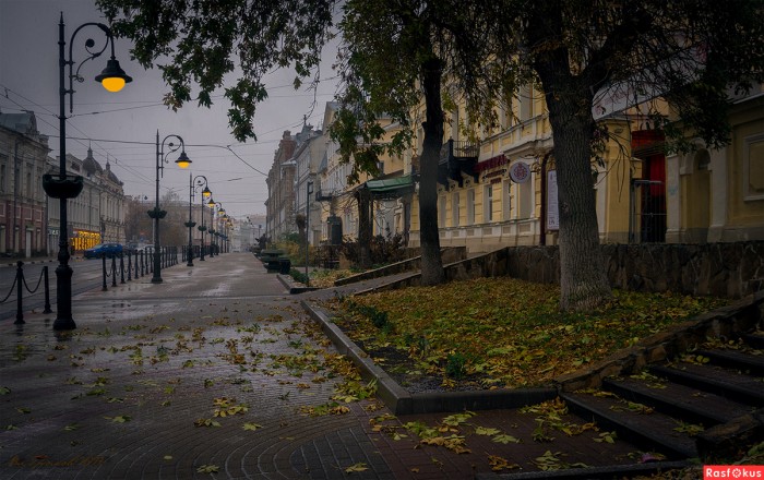 Дождливо, сумрачно, уныло