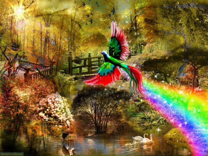 Дала мне пёрышко Жар - Птица