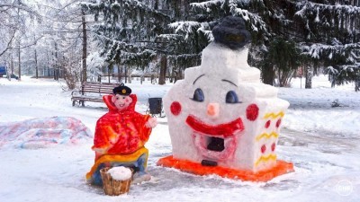 Снежная выпечка