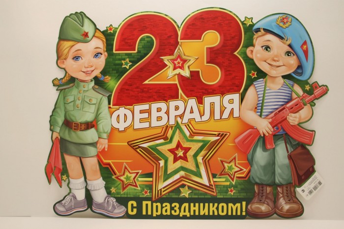 С 23 февраля - Днём Защитника Отечества!