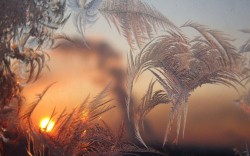 Сквозь  хрустальные  зимние дни и прозрачные синие ночи...