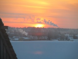 Солнце сияет с утра