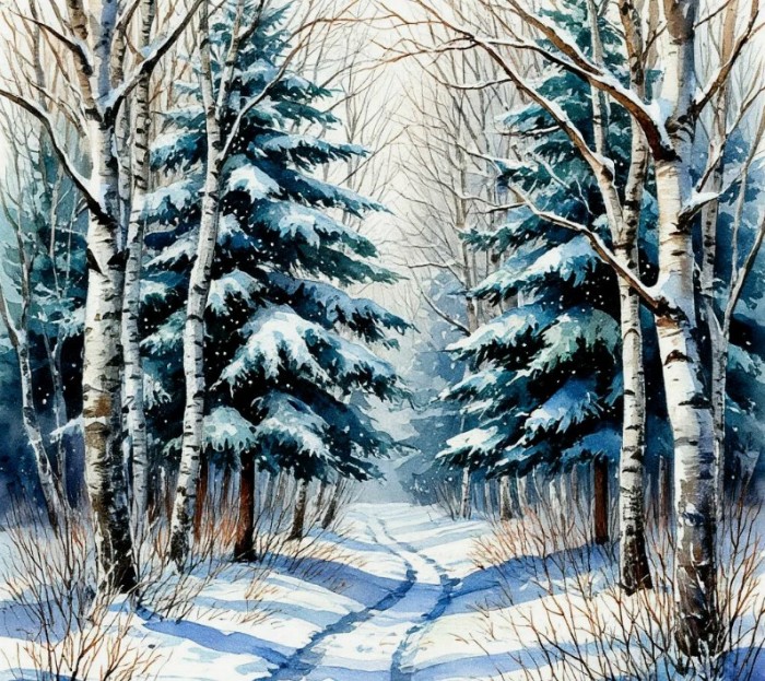 Зимний лес
