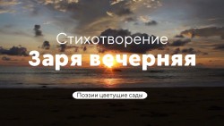 Заря вечерняя