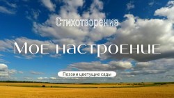 Мое настроение