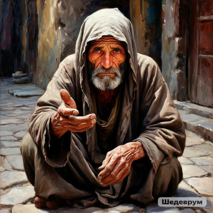 Я никогда не побирался
