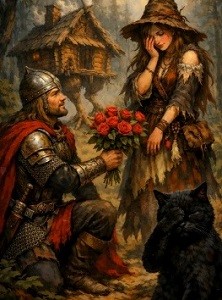 Цветком красивым стала бабушка Яга! /диалог/