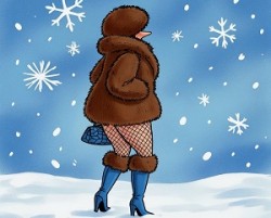 Дурочка сама! /диалог/