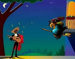 Зацепились рифмами... /диалог/