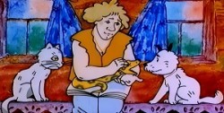 От шерстяных мы в смысле правильном "звереем"! /диалог/