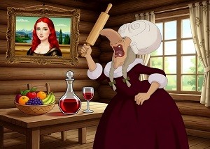 Надеюсь, это ты не о Мадаме?! /диалог/