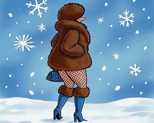 Дурочка сама! /диалог/