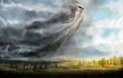 Ветер страшно завывает... /коротыш/