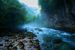Голубые реки Кавказа...