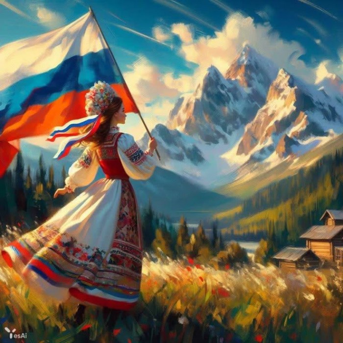 Родина - красавица Россия!