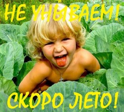 Скоро лето.