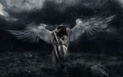 Мятежный Ангел - источник вдохновения - стихотворение Эльны Кива "Мрачный гость"