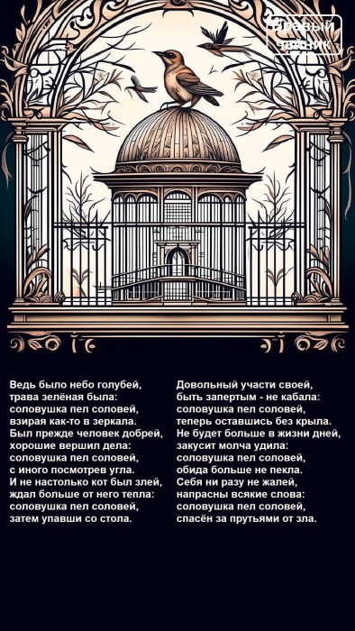 Ведь было небо голубей...