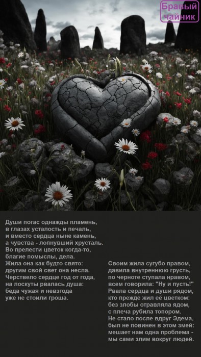 Души погас однажды пламень...